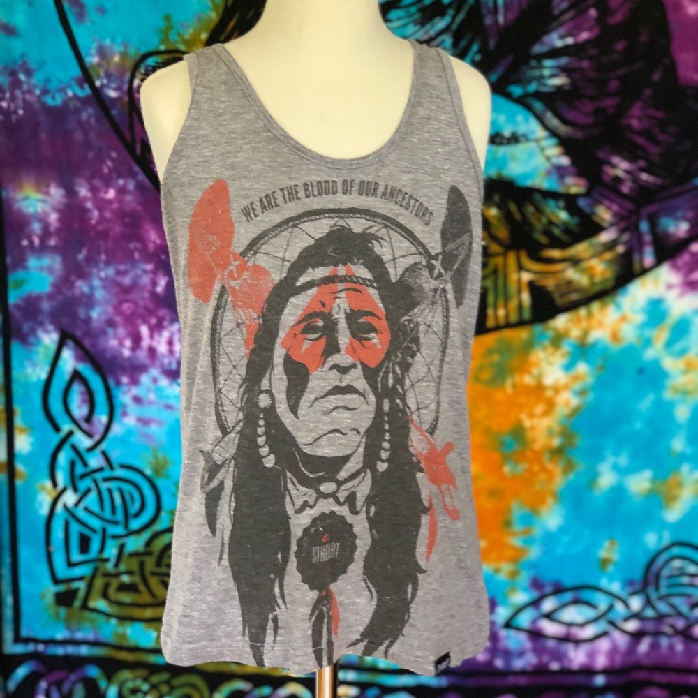We are the blood of our ancestors tank top